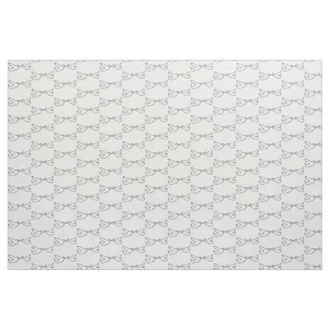 Tela besos de pájaros (Yarda)