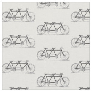 Tela Bicicleta antigua construida para dos / Bicicleta