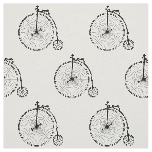 Tela Bicicleta del vintage (Retal)