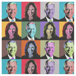 Tela Biden Harris Pop Art (Neon)