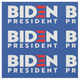 Tela Biden para presidente Mini texto blanco, estructur