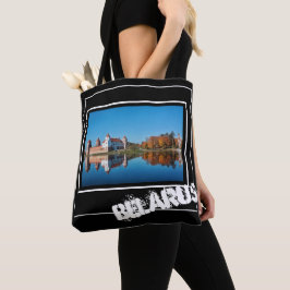 Tela Bielorrusia Беларусь Bolso de mano de arquitectura