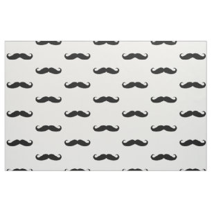 Tela Bigote negro encrespado divertido