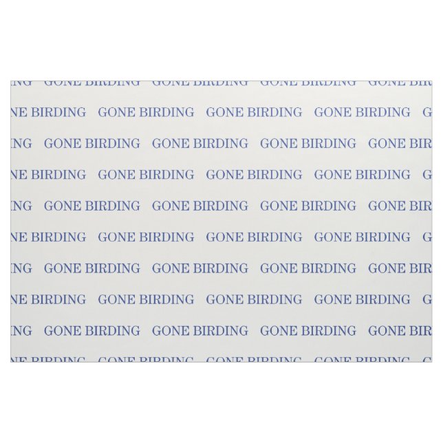 Tela Birding ido ("Cuarto gordo" (fat quarter))