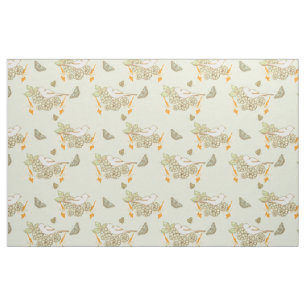 Tela Birds Berries y Butterflies Fabric