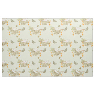 Tela Birds Berries y Butterflies Fabric