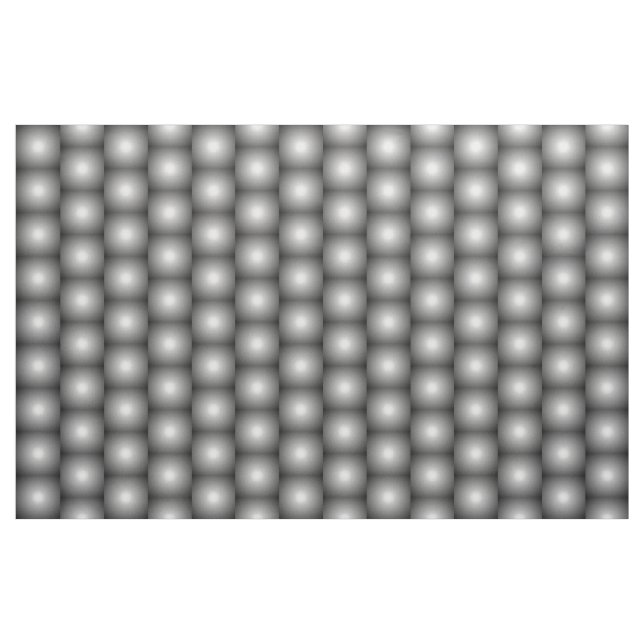 Tela Black Mesh White Balls Moire de Kenneth Yoncich (Yarda)