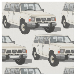 Tela blanca del camión 4X4