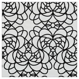 Tela blanca y negra moderna y sin inconvenientes