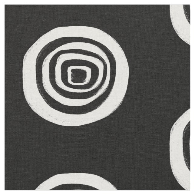 Tela Blanco blanco y negro (De cerca)