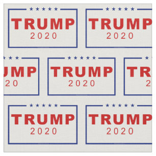 Tela Blanco clásico de Trump 2020