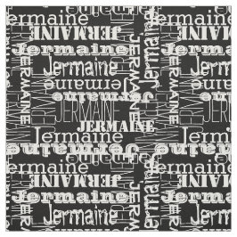 Tela Blanco en la decoración conocida moderna negra del