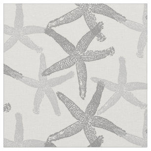 Tela blanco gris del extracto náutico de las estrellas