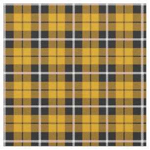 Tela Blanco profundo/raya negra del amarillo del oro