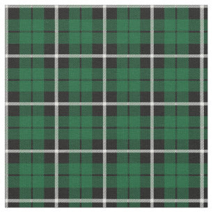 Tela Blanco verde irlandés verde/raya negra de Kelly