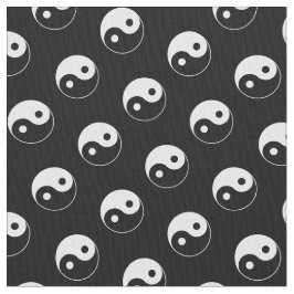 Tela blanco y negro del modelo de Yin Yang