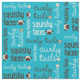 Tela blanda de las caras de las colas rizadas