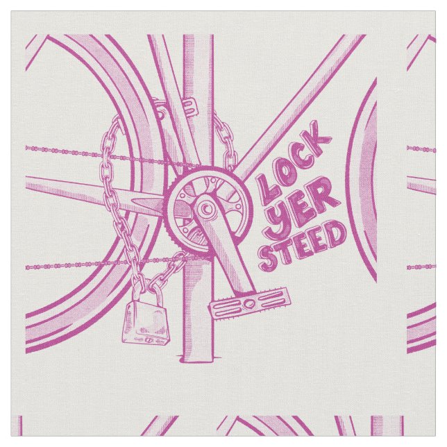 TELA BLOQUEAR TU BICICLETA (De cerca)