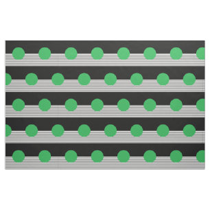 Tela Bloqueo de color blanco negro y círculo verde