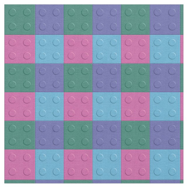 Tela Bloques huecos y ladrillos - chica (De cerca)