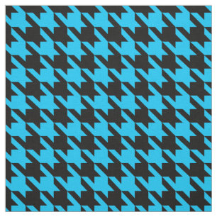Tela Blue Black Houndstap Check