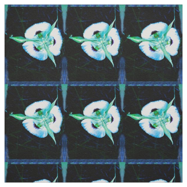 Tela Blue Fairy Lily (Retal)