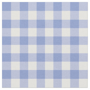 Tela Blue Farmhouse Gingham Plaid Checkered Pattern