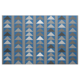 Tela Blue "Flying Geese" Patchwork-look