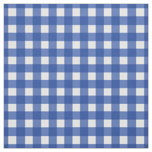 Tela Blue Gingham Check