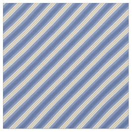 Tela Blue & Gold Stripes