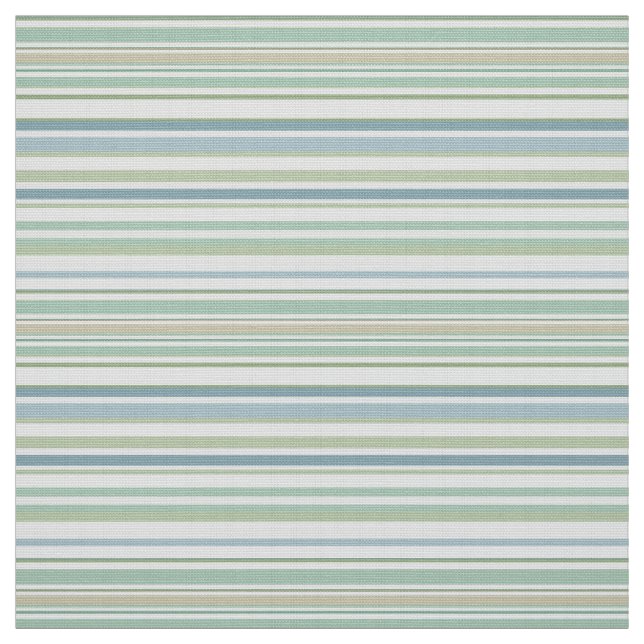 Tela Blue Green and white stripes (Retal)