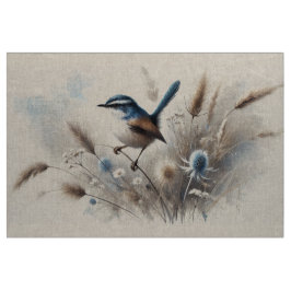 Tela Blue Wren Linen