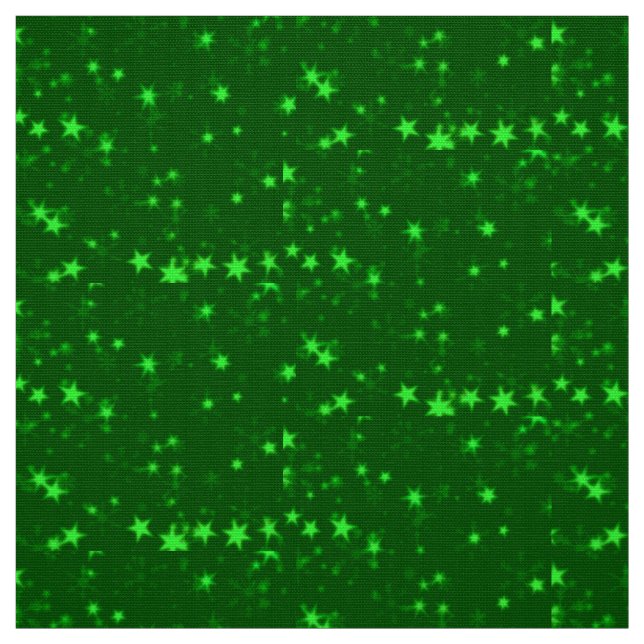 Tela Blurry Stars green (Retal)