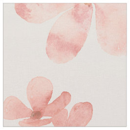 Tela Blush Flowers Fabric
