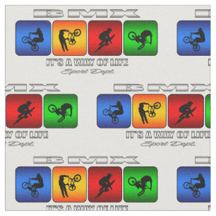 Tela BMX fresco es una manera de vida