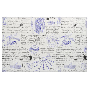 Tela bocetos de científicos