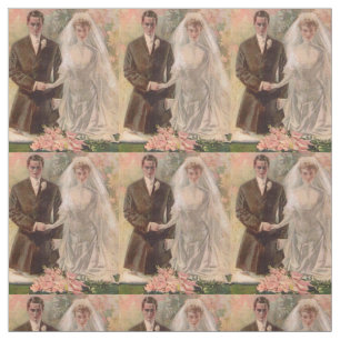 Tela boda eduardiano de 1906