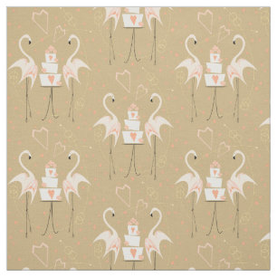 Tela Boda Flamingo Pequeño