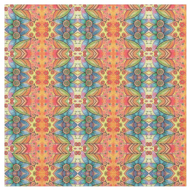 Tela bohemia del estilo (De cerca)