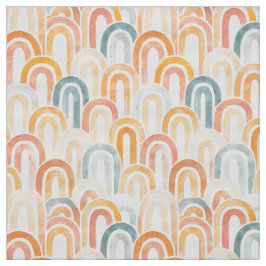 Tela Bohemian arch fish scale painted pattern