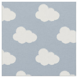 Tela Boho Clouds Sky Simple Gender Neutral Kids Blue