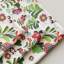 Boho, Folclore Húngaro, Patrón Floral, Matyo, Tuli