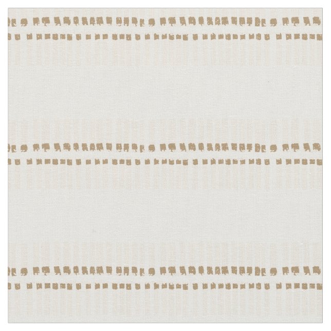 Tela Boho geo líneas sencillas beige blanco rústico (De cerca)