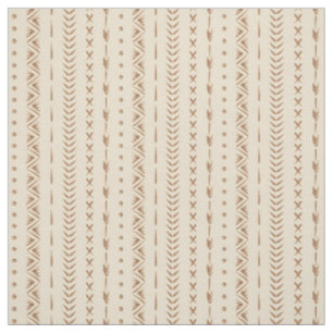 Tela Boho Geométrico de Franja Suroeste Cálido Neutral