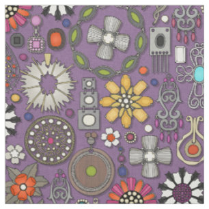Tela boho jewel tesasures lilac