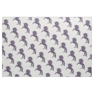 Tela Boho morado de bonito Unicorn