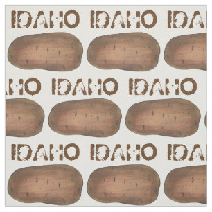 Tela Boise Idaho ID Patata Brown Papas Spuds Alimentos