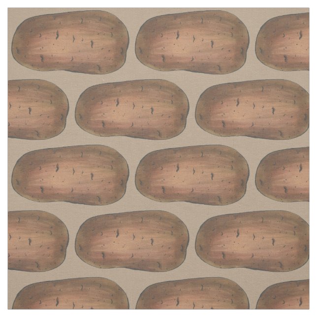 Tela Boise Idaho ID Patata Brown Papas Spuds Alimentos (Retal)