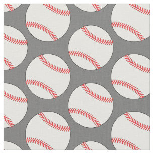 Tela Bolas de béisbol Gris deportivo