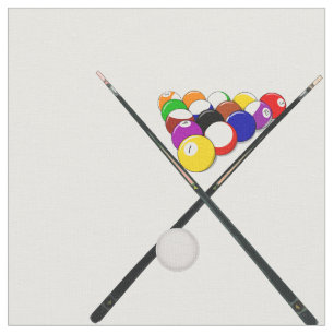 Tela Bolas de Billiard y Cuotas de Piscina